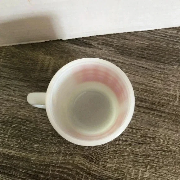 Vtg Anchor Hocking Milk Glass Mug - Picture 3 of 8
